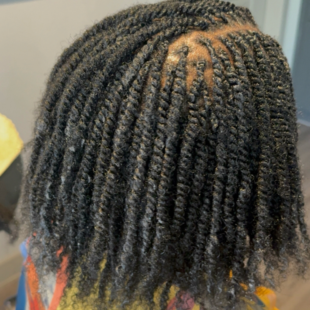 Mini Twist Installation at TEL Hair Braiding & Beauty Supply in Garland, TX