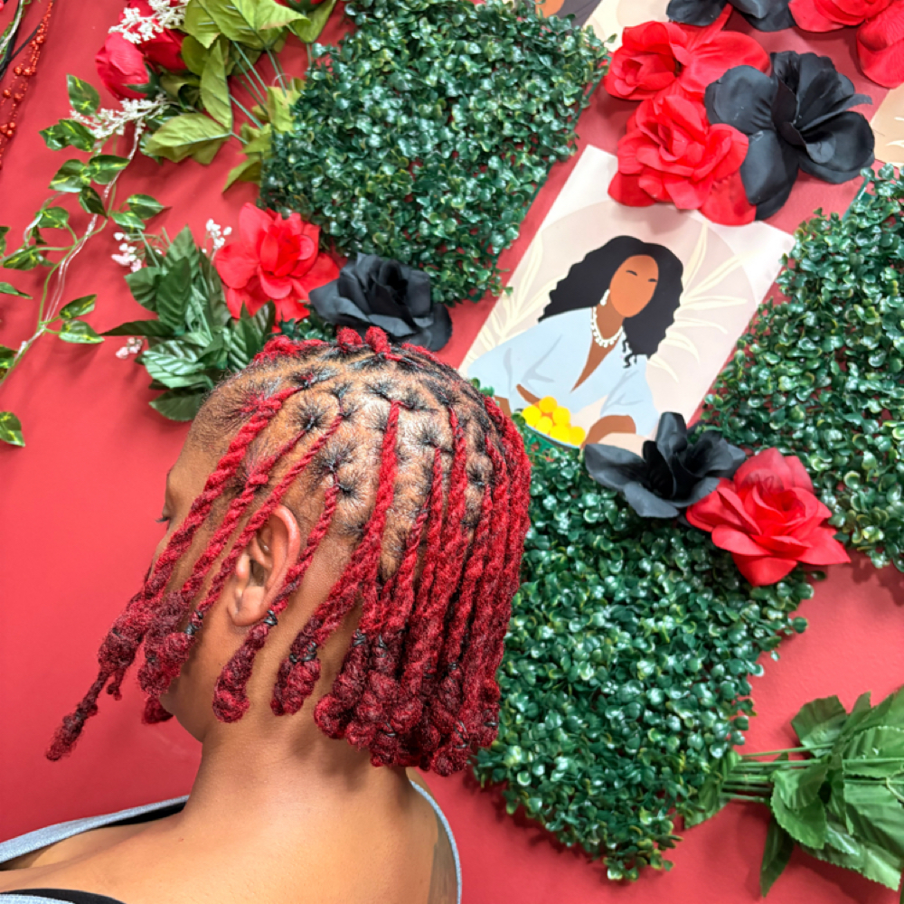 Women Dread Lock Re-Twist at Black,Bold & Beautiful in Marietta, GA