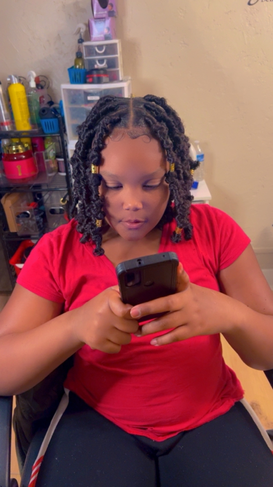 Kids Butterfly/soft Locs 9-under