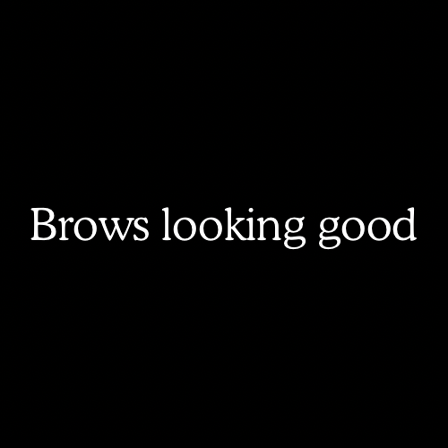 Brow Tint