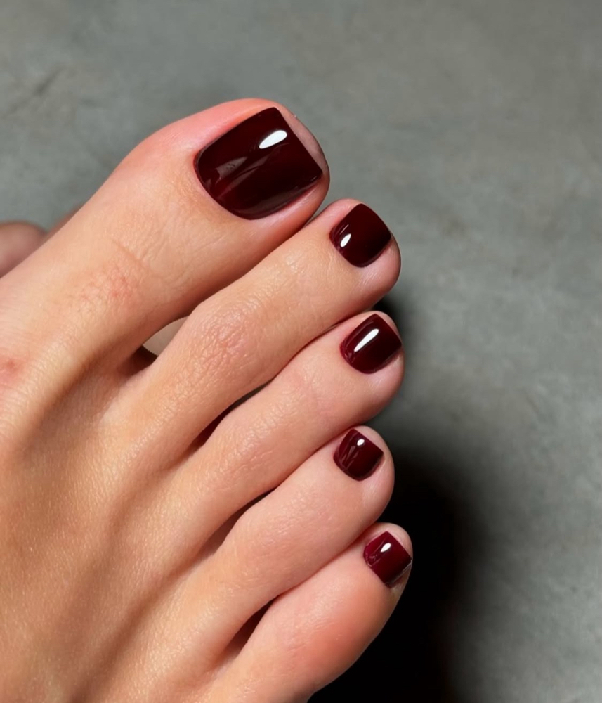 Signature Russian Gel Pedicure at Glossy Loft Studio in New York, NY