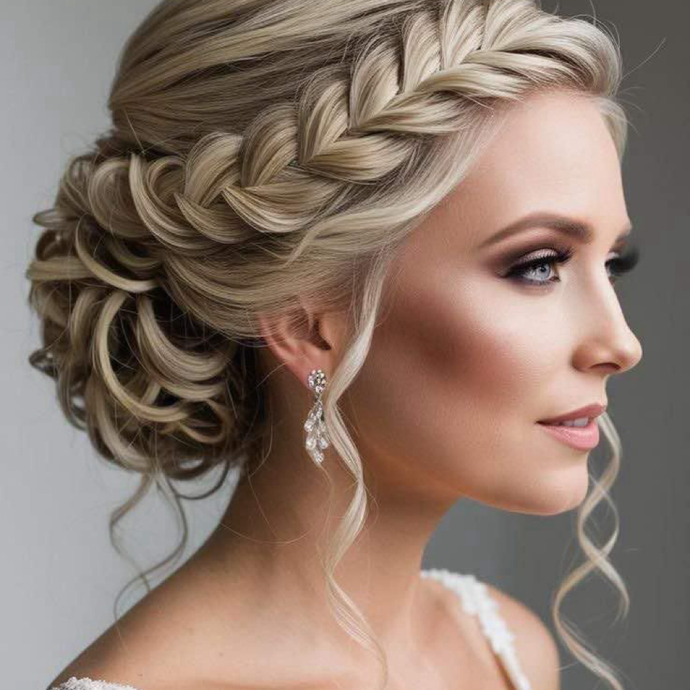 Formal Hairstyle at Meraki Beauty Parlour in Chester, CA