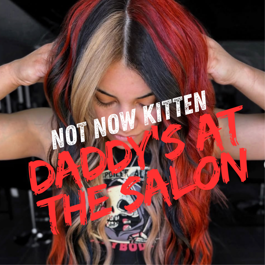 Chunky Highlights or "Calico" at Hairbend the Salon in Lancaster, CA