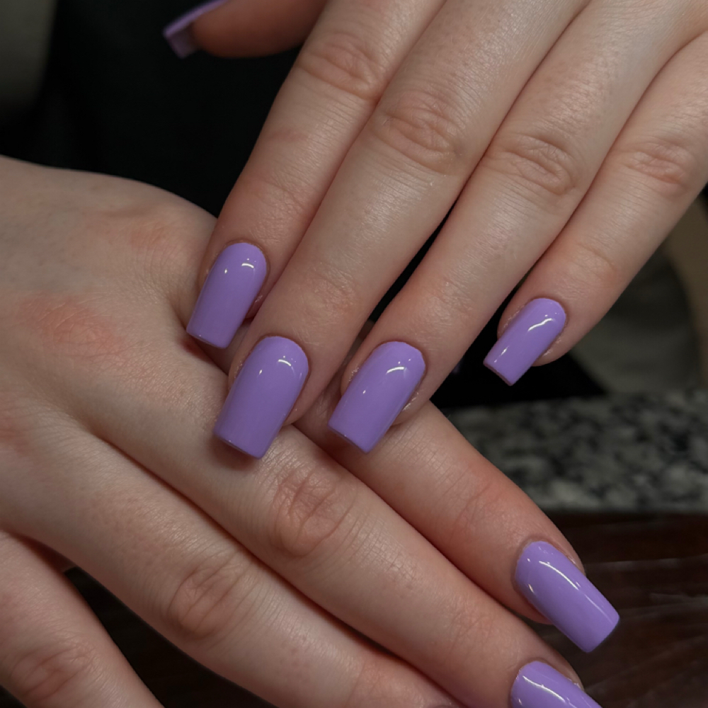 UV Hard-Gel New Set at Claudia’s Nails & Spa in Lyndhurst, NJ