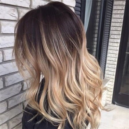 Ombre Hair Coloring