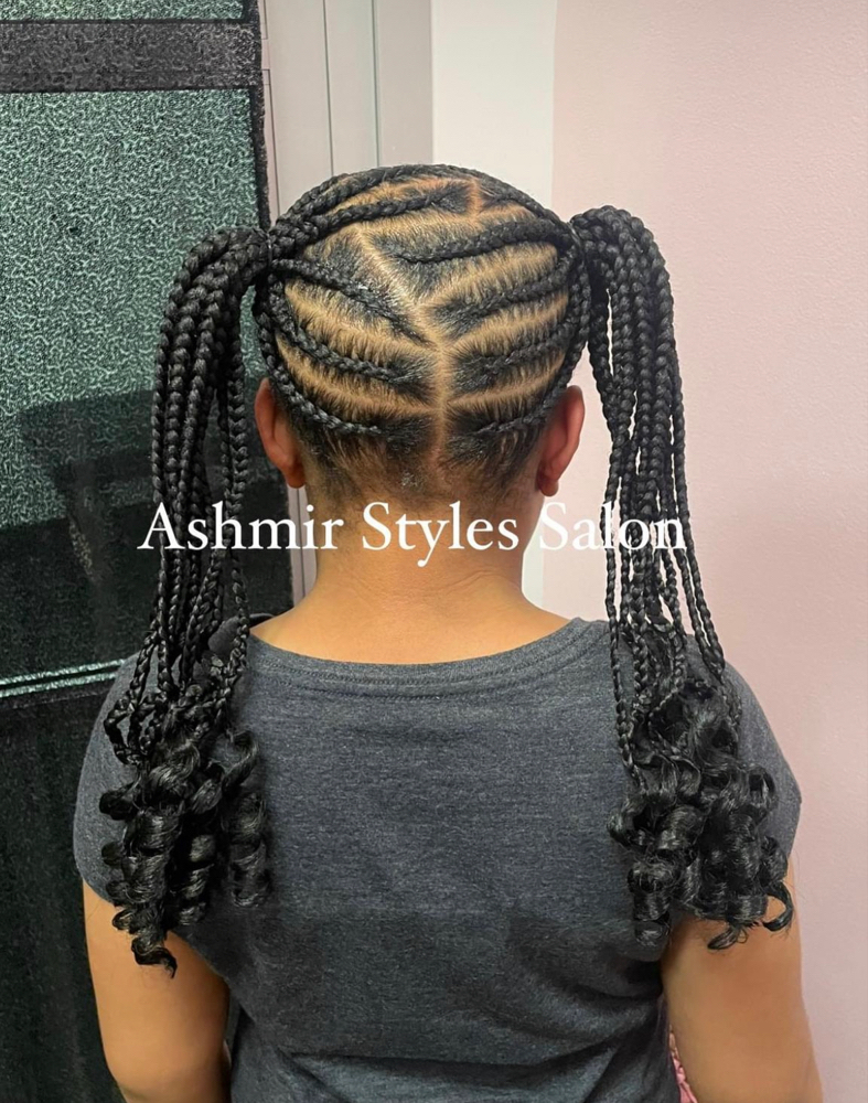 Kids Braids With Weave Medium