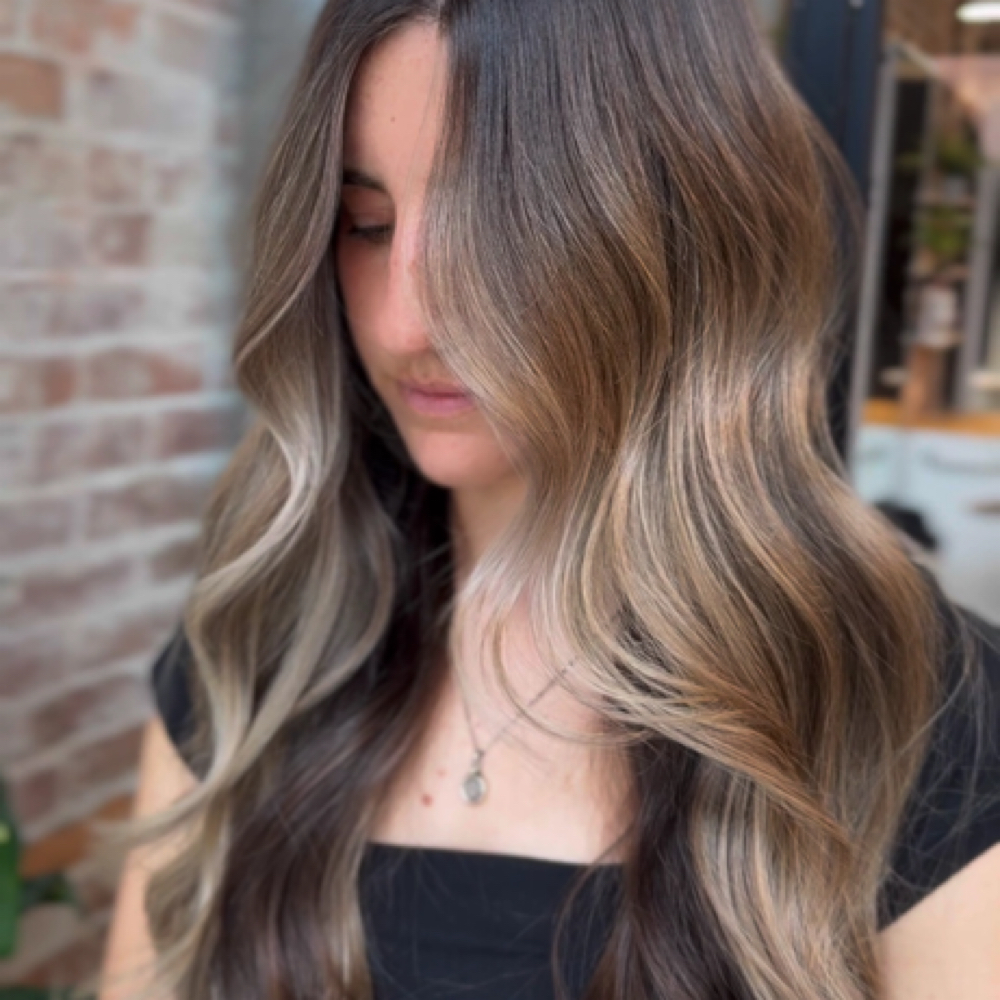 Dimensional Blonding Session at Emily Branam in Columbus, OH