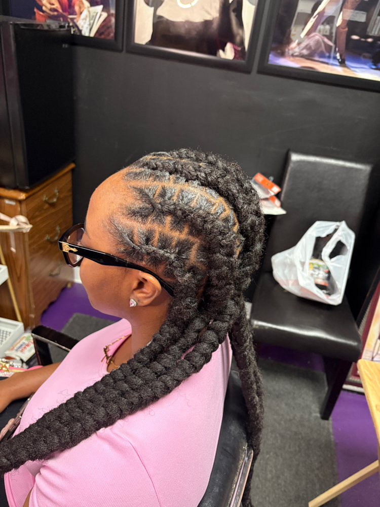 Braided Cornrow Extentions at Raven  Lewis in Montgomery, AL