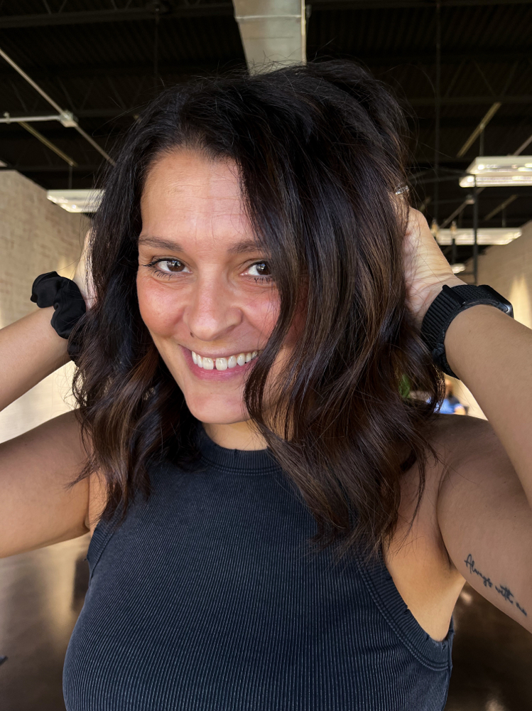 root touch-up (gray hair) at Cassidy Simpson in Mebane, NC