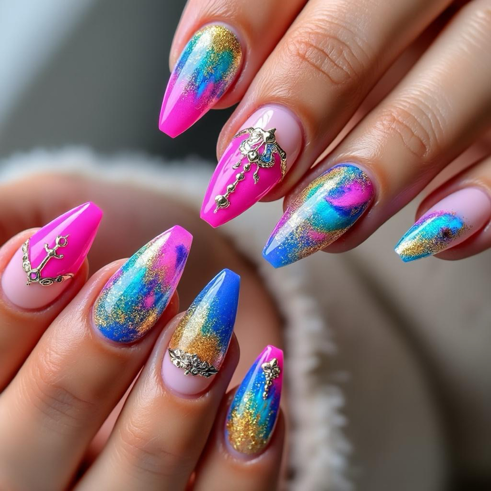 Gel/Polygel Full Set Short