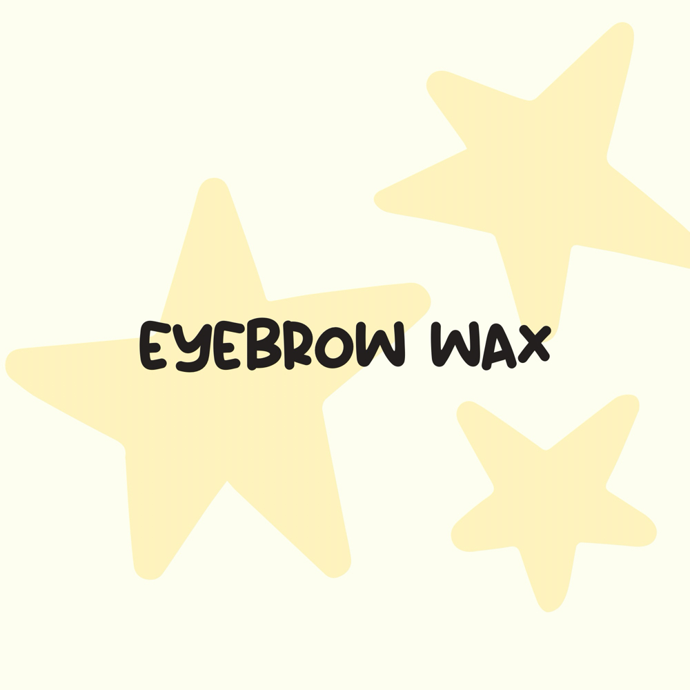 Eyebrow wax