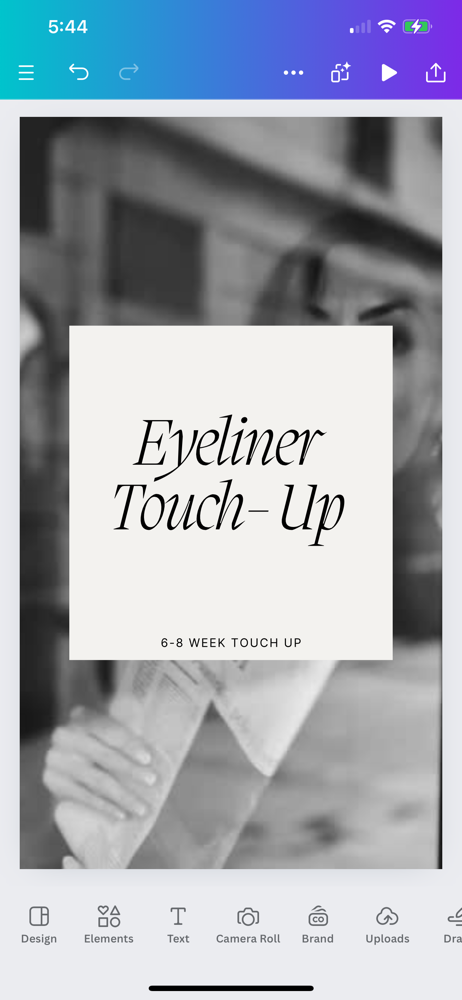 Eyeliner Touch Up