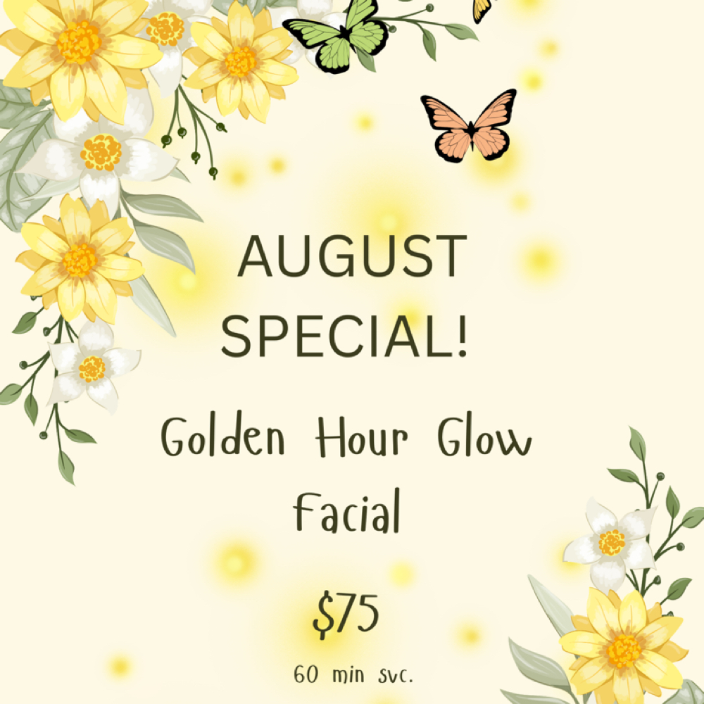 August Facial Special at November Rain Beauty Spa in Sandusky, OH