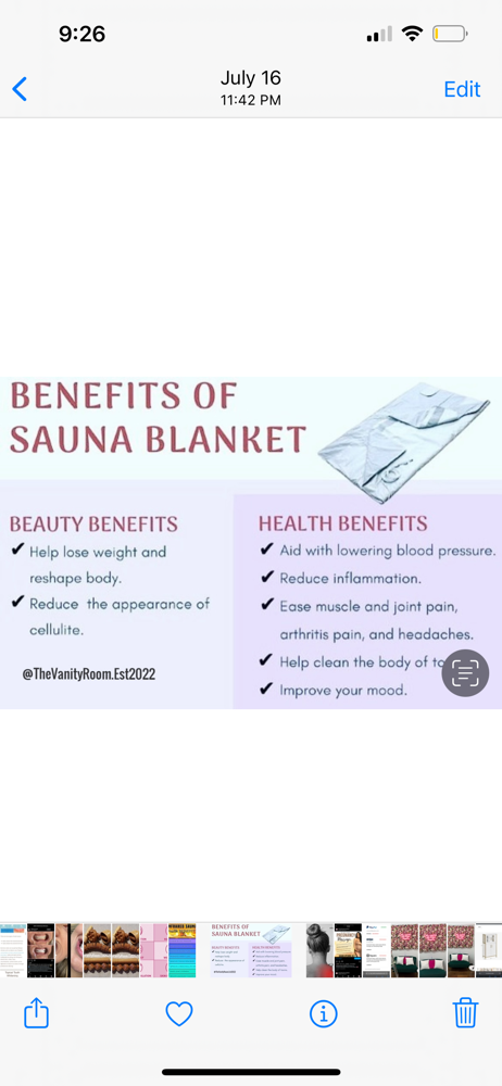 Infrared Sauna Blanket Bring Towel