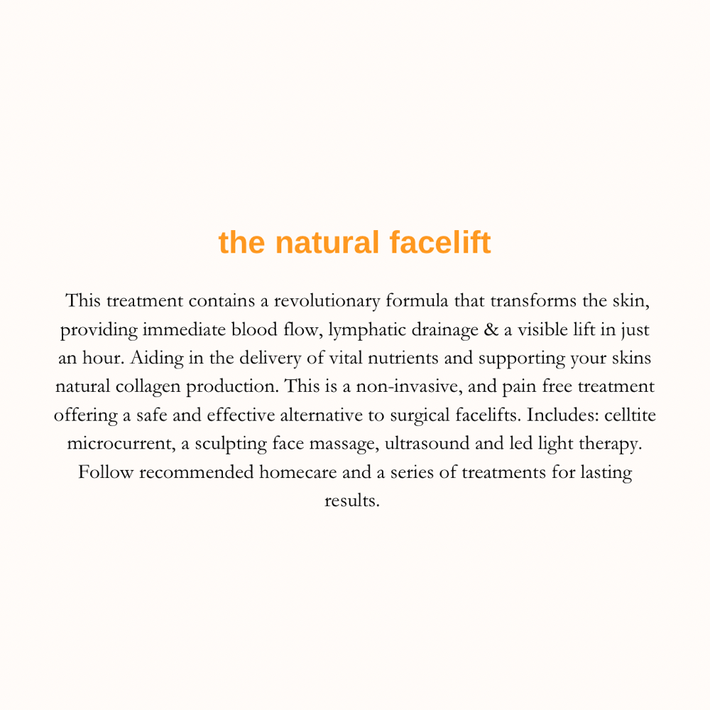 The Natural Face Lift