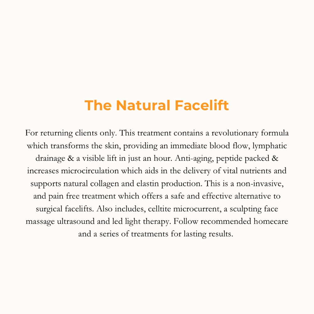 The Natural Facelift