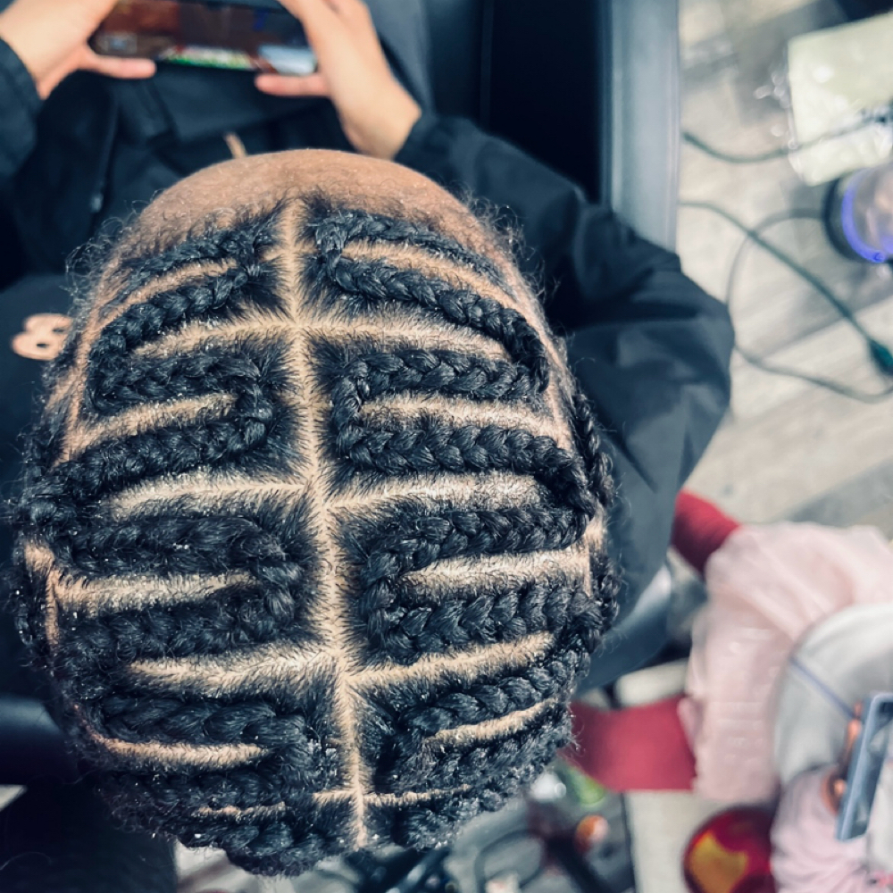 Zigzag Braids at Bebe African Hair Braiding LLC in Milwaukee, WI
