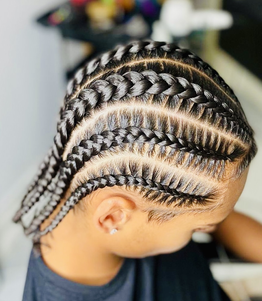 Stitch Braid Cornrows (3-5)