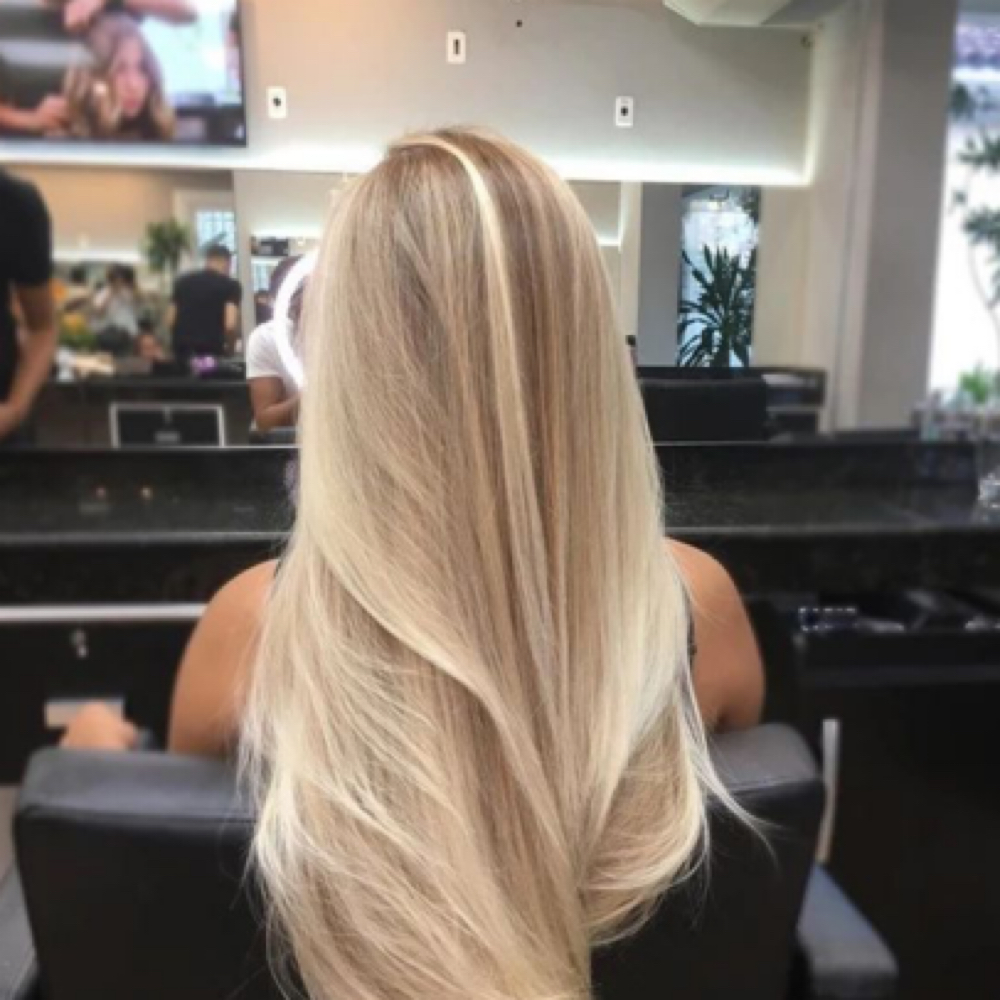 Full Head Highlights (extra Long ) at Elaine Spellman in Skillman Ave, NY