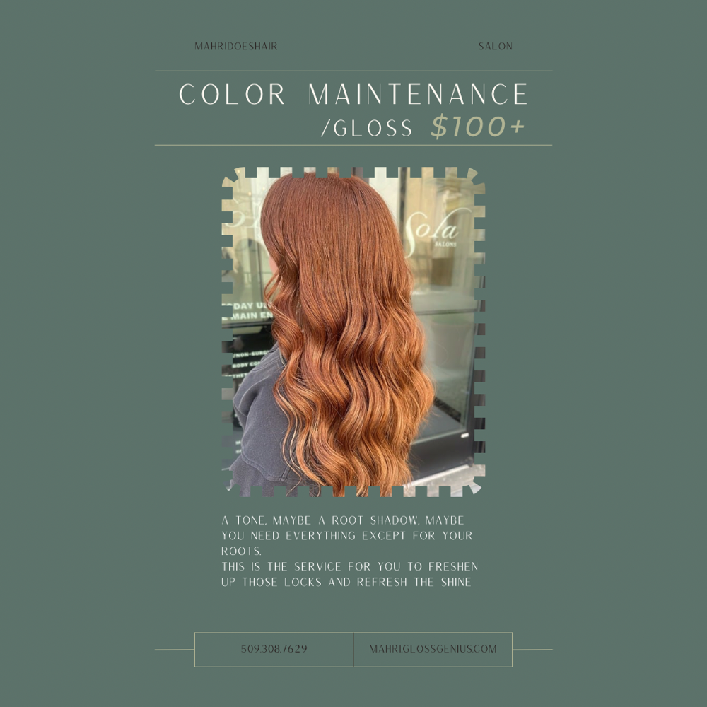 Color Maintenance