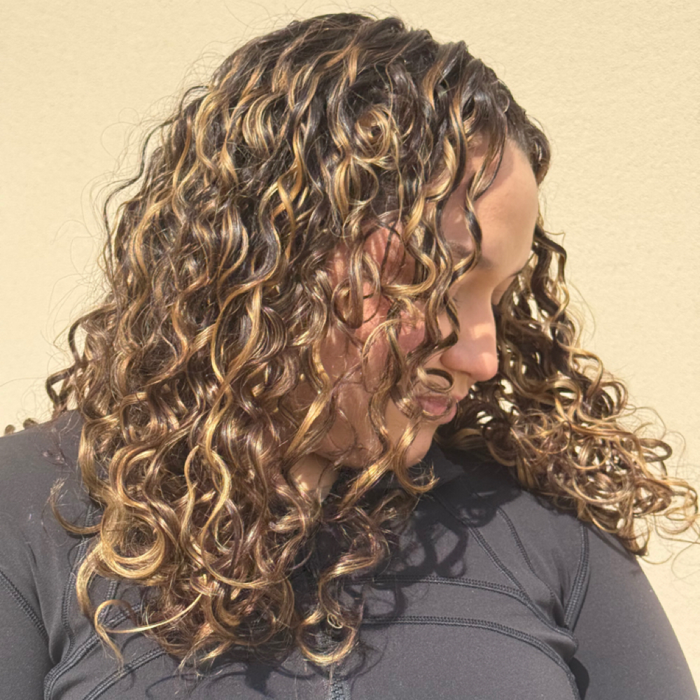 Curl Transformation at FRO Head Spa in Plano, TX