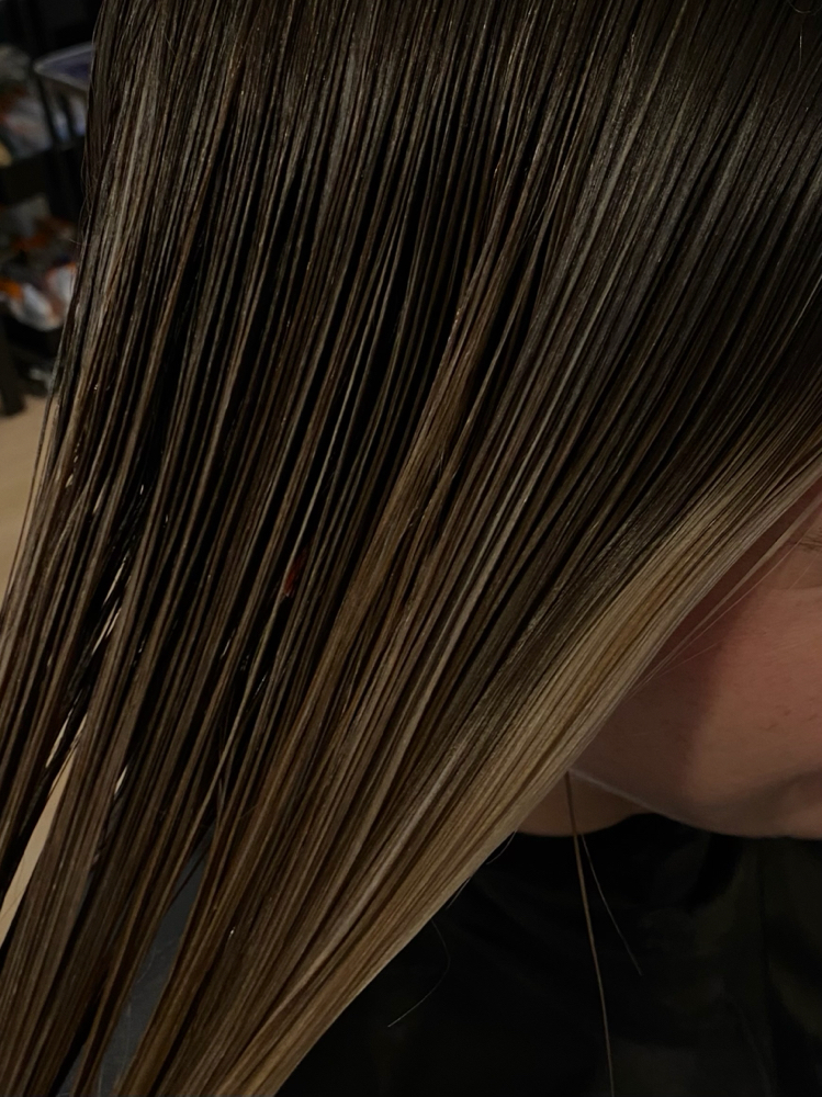 All Over Color Root Retouch