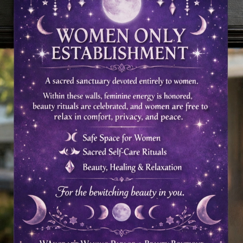 Women Only at Waxcraft  & Stardust Goddess Spa in Pleasanton, CA