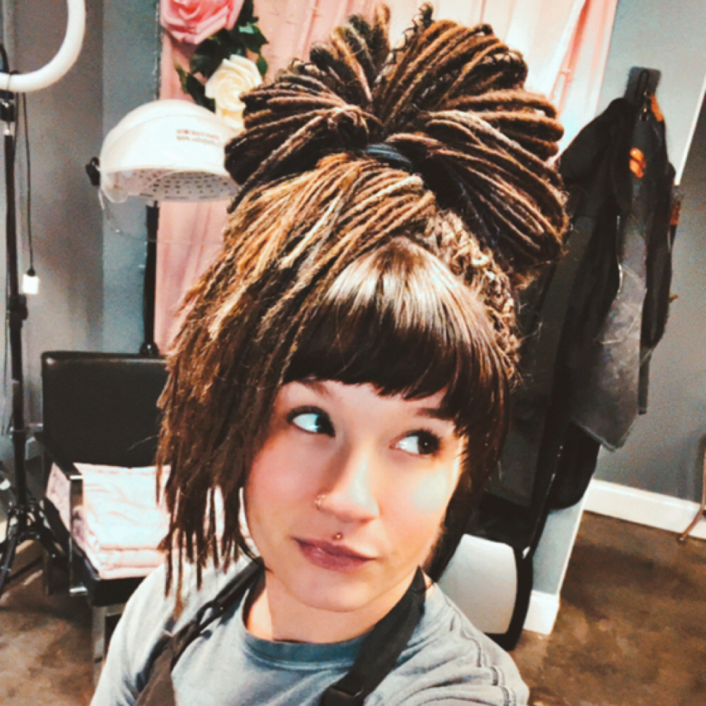 Dreadlock Extensions (Braid In) at The Kat’s Meow in Lenoir, NC