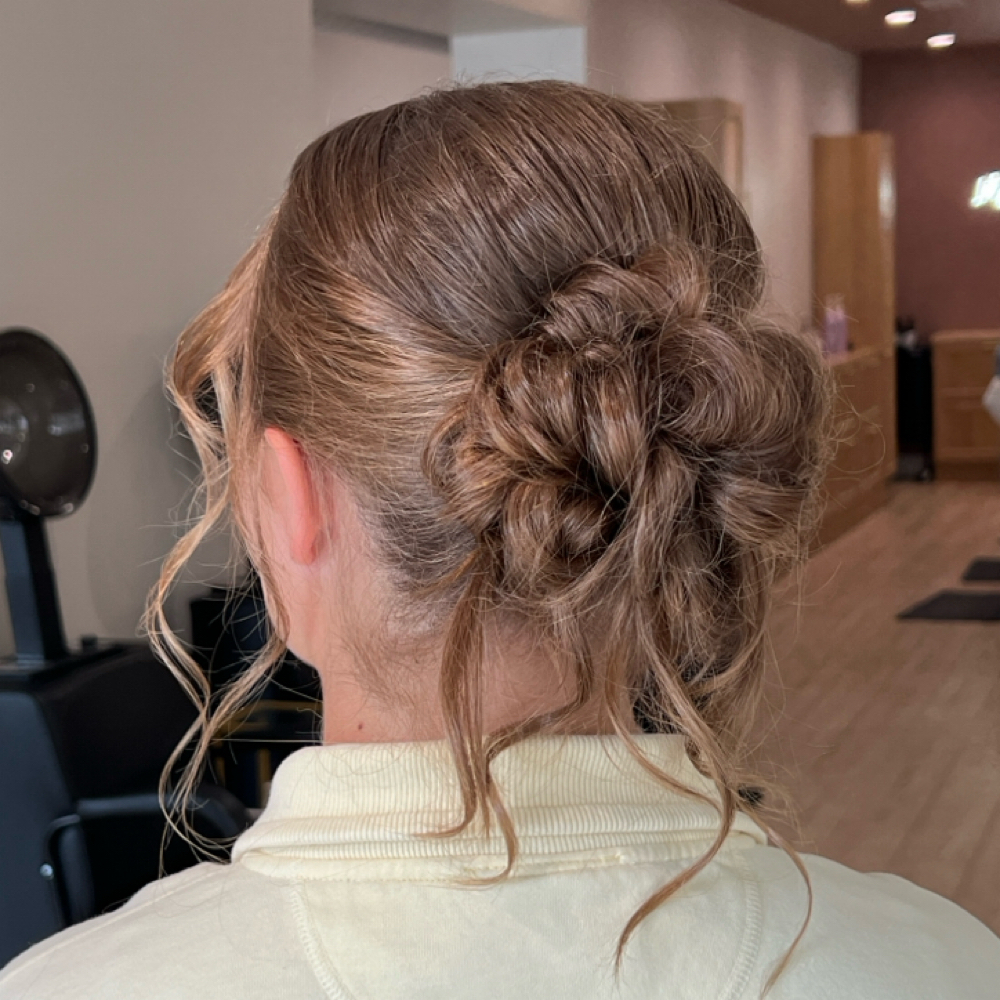 Flower Girl Hair at Tyler & Drew Hair Co. in Marshall, MI