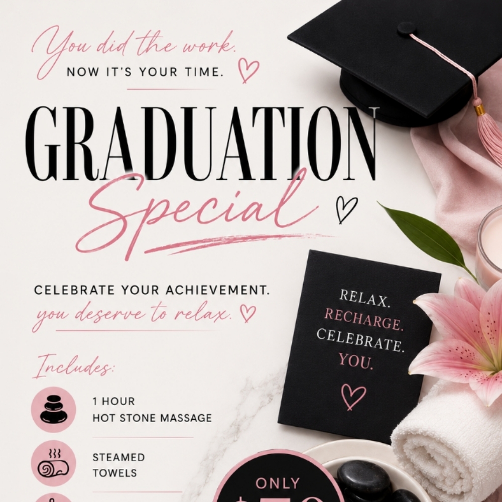 Graduation Special at Infinite Massage By SAMMIEJO in San Antonio, TX