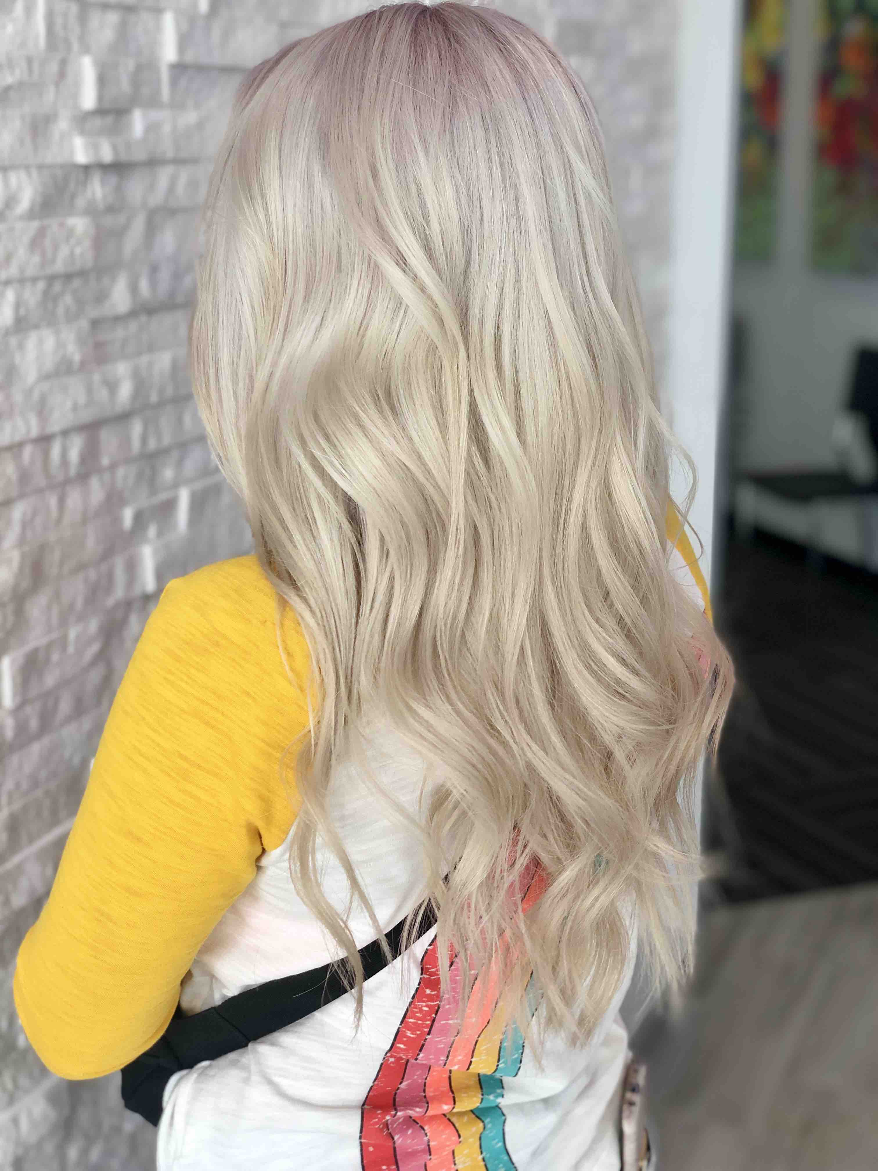 Double Process Platinum Blonde