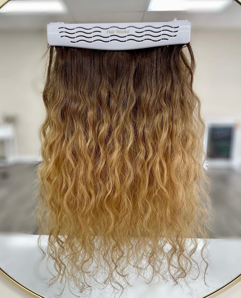 Clip In Extension Install at Champagne Joy in Morris, IL