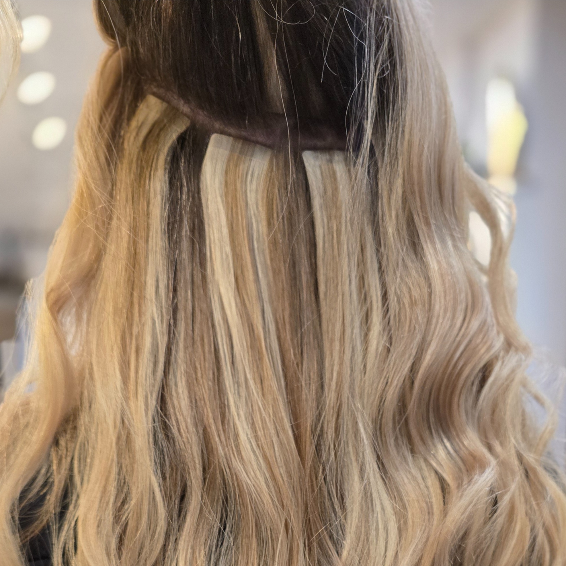 INITIAL TAPE IN EXTENSION INSTALL at JENN WATSON [rayne] in Reading, MA