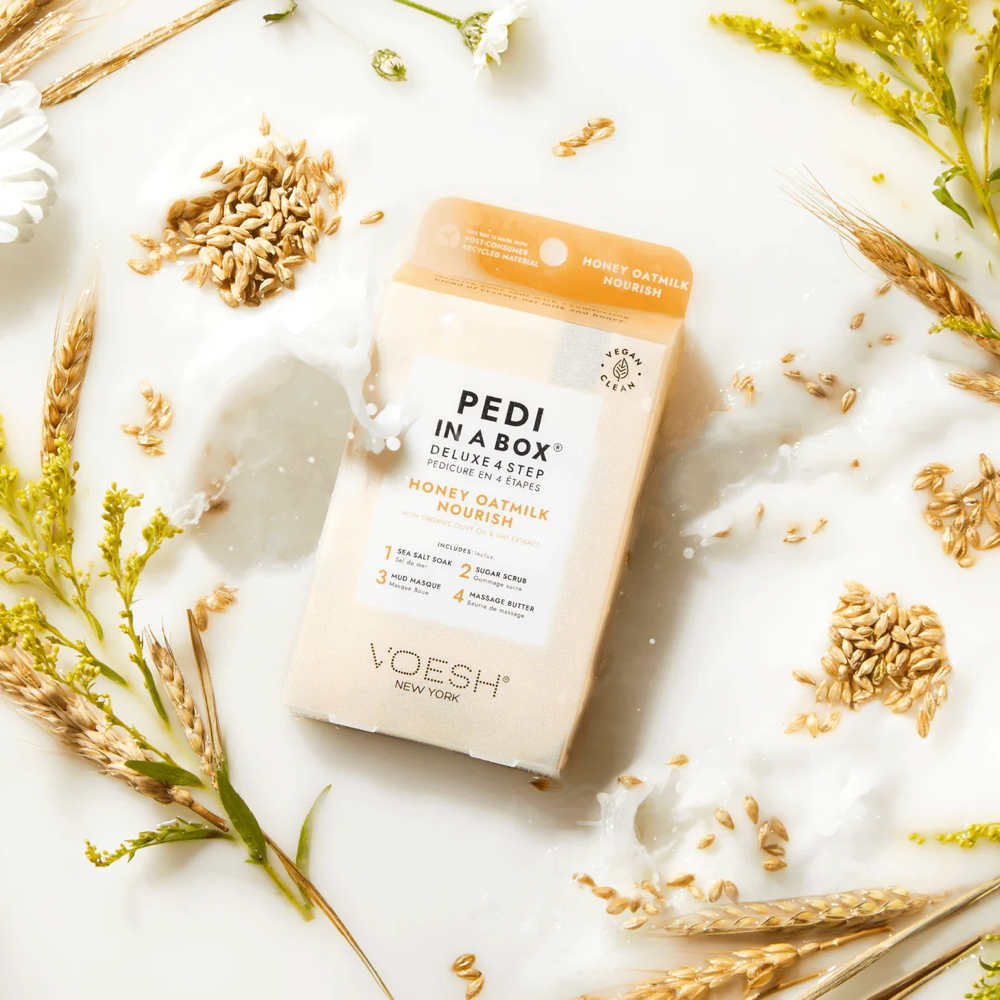 Honey Oatmilk Nourish Pedi