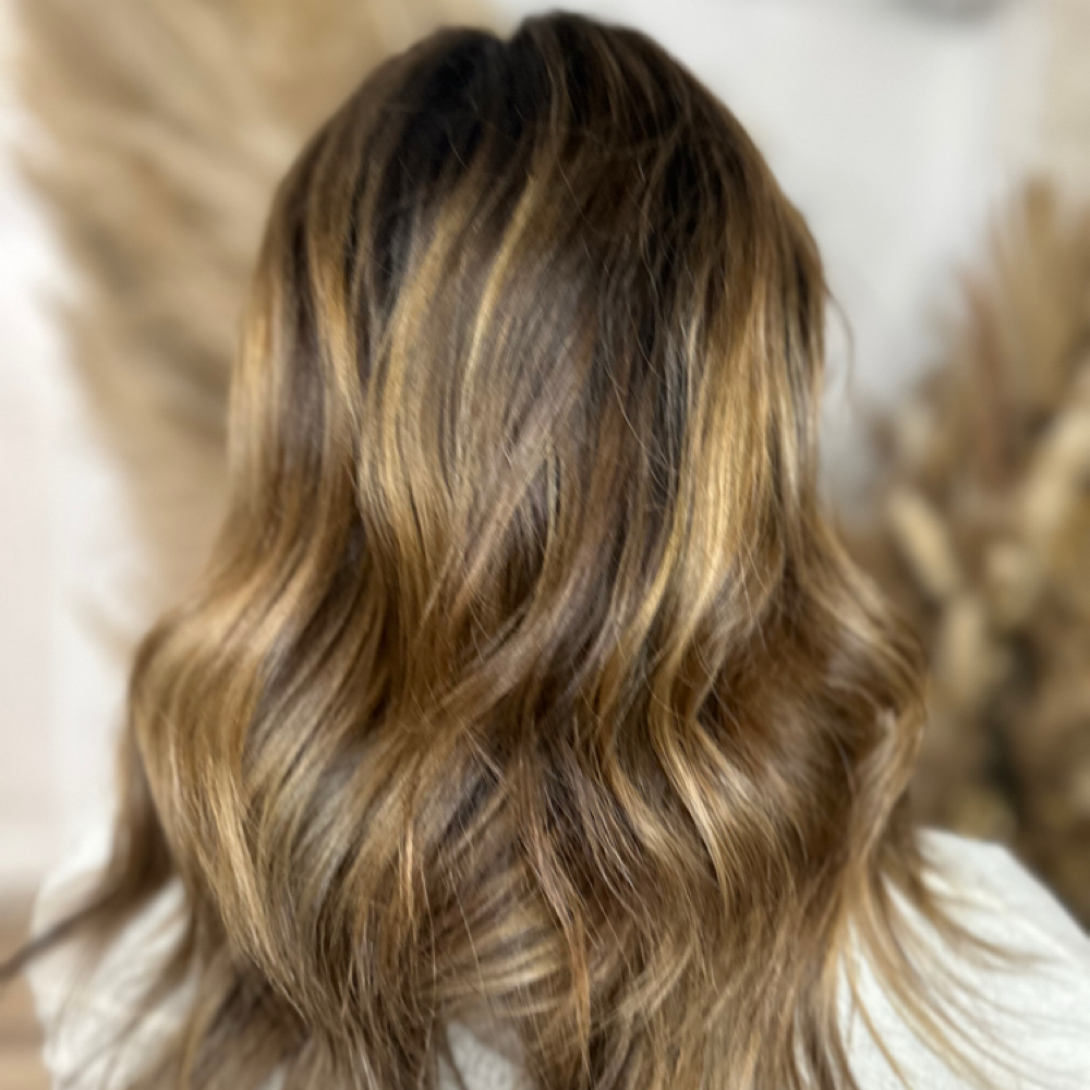 Custom Lived-In Color at Studio M Beauty Co. in Salem, OR