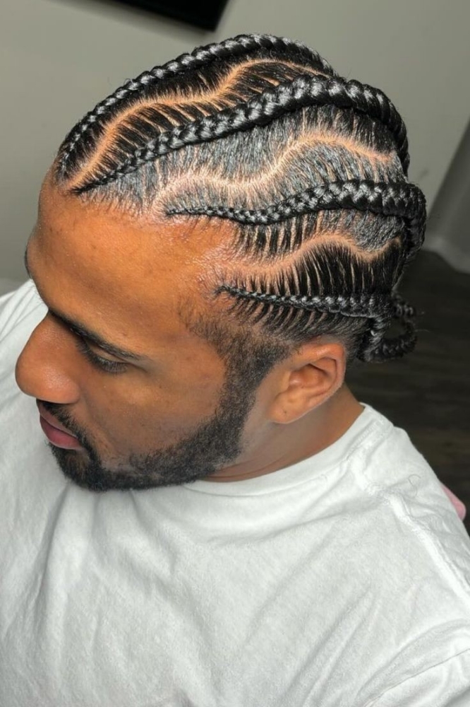 6 Braids Full Head