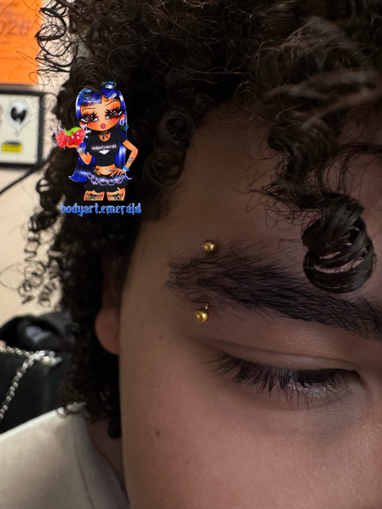 Eyebrow at Bodyart By Emerald Esme 🖤🕷️ in El Centro, CA