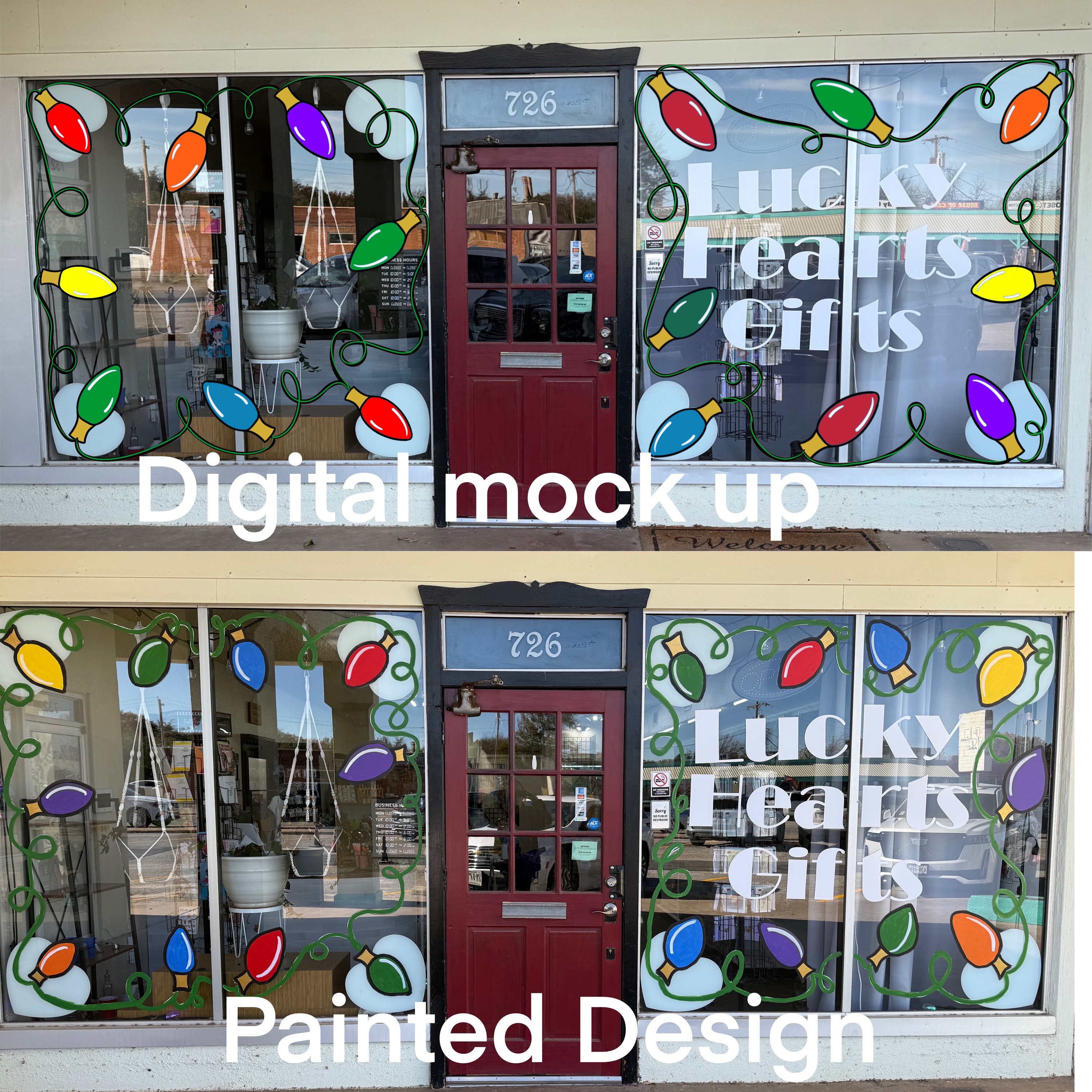 Custom Window Or Door Painting