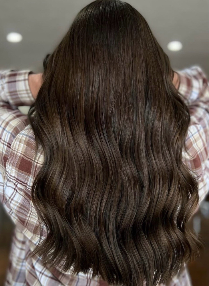 Full Base Color at Crowned Collective Hair Salon in Sevierville, TN
