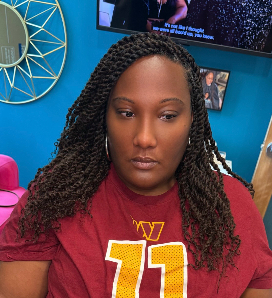BYOH HUMAN HAIR TWISTS-SMEDIUM