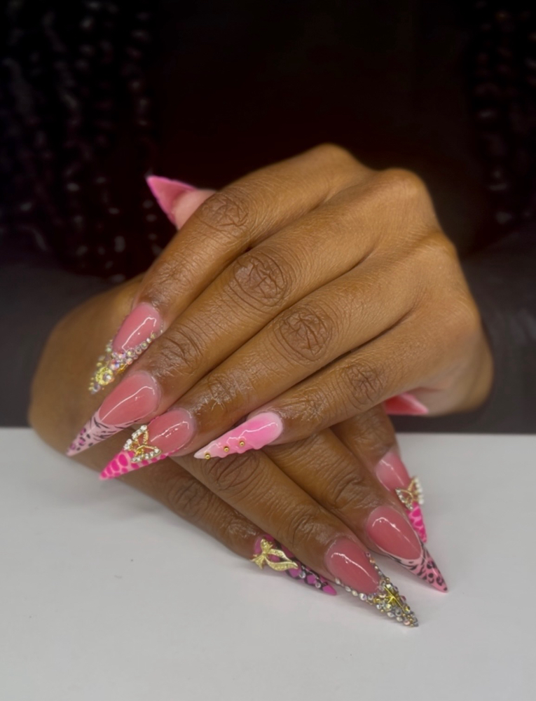 Long Polygel Full Set