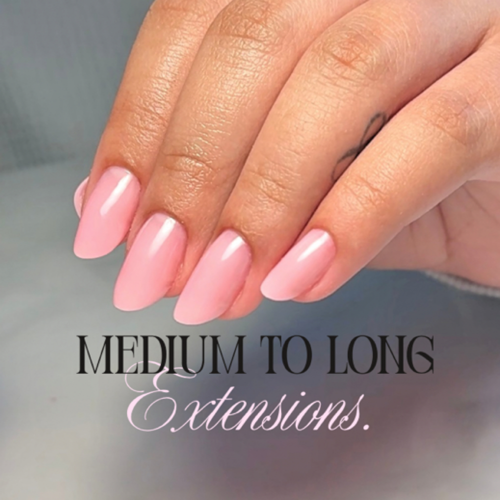 Hard-Gel Extention at IGHO manicure studio in Minot, ND