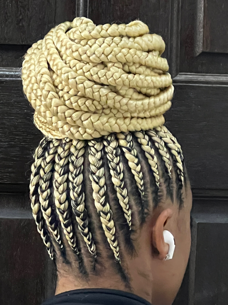 Neat Braided Ponytail