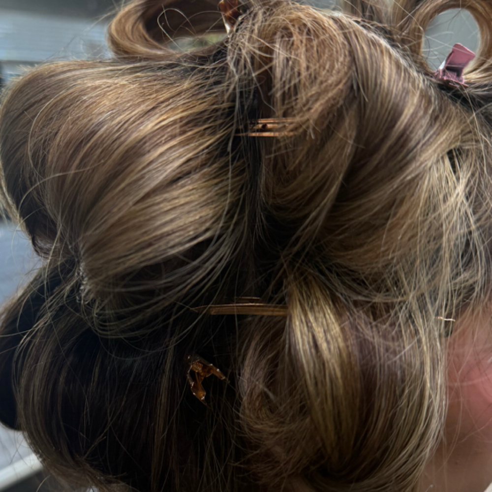 Blowout styling at Kiana’s Beauty Lab in Spanish Fork, UT