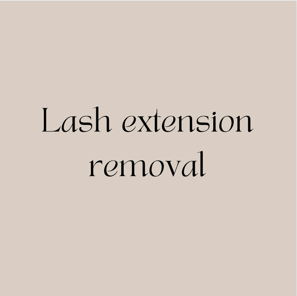 Lash Extension Removal