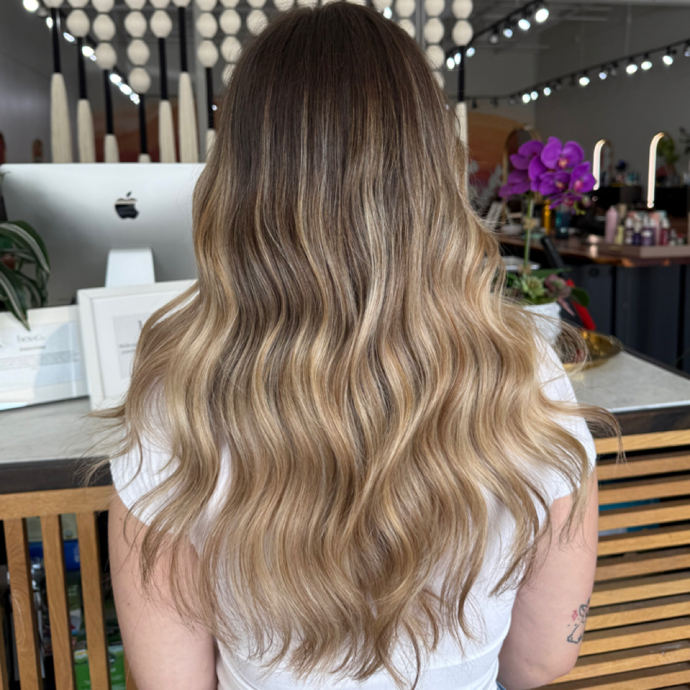 Partial Balayage Haircut