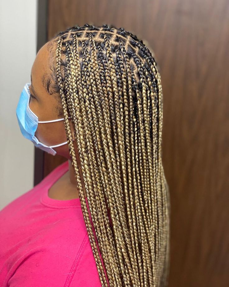 X-small Knotless Braids.
