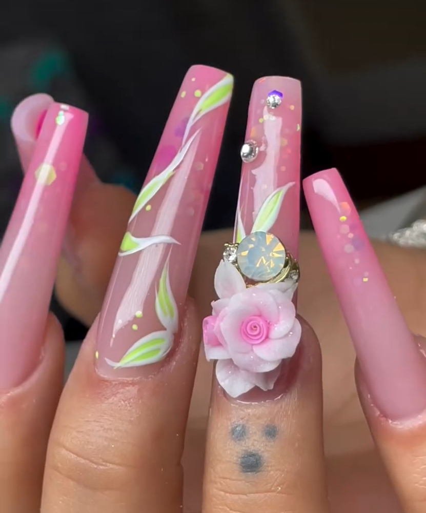 Acrylic Nail Art