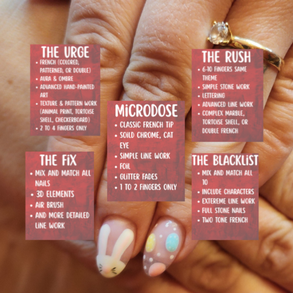 Russian Manicure + Gel-X Full Set at The Gloss Junkie in Mooresville, NC