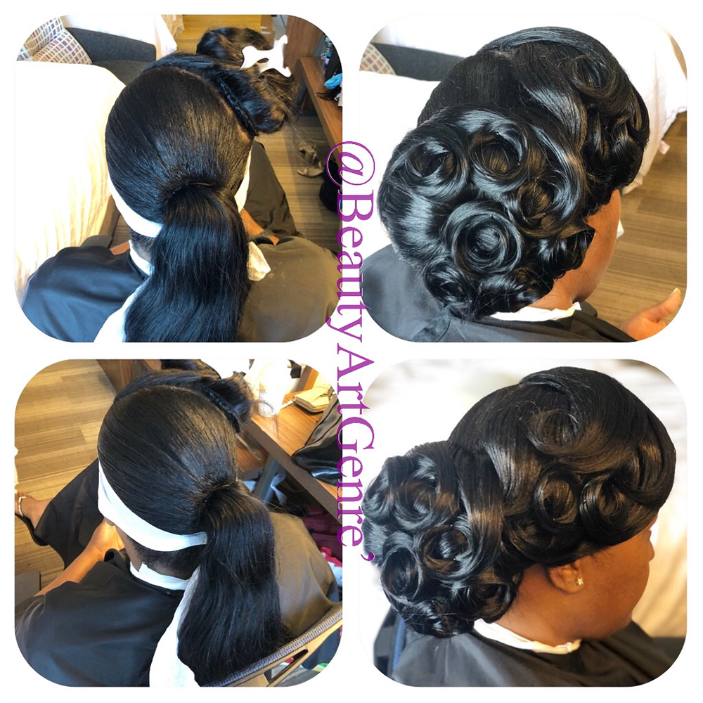 Ponytail Install Up Do/ Down Do